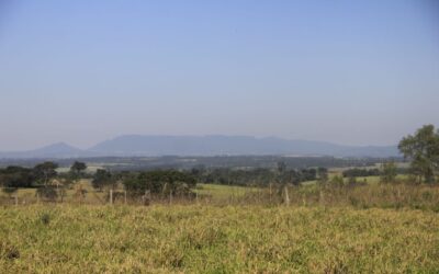 Unser Blick auf Paraguays Berge